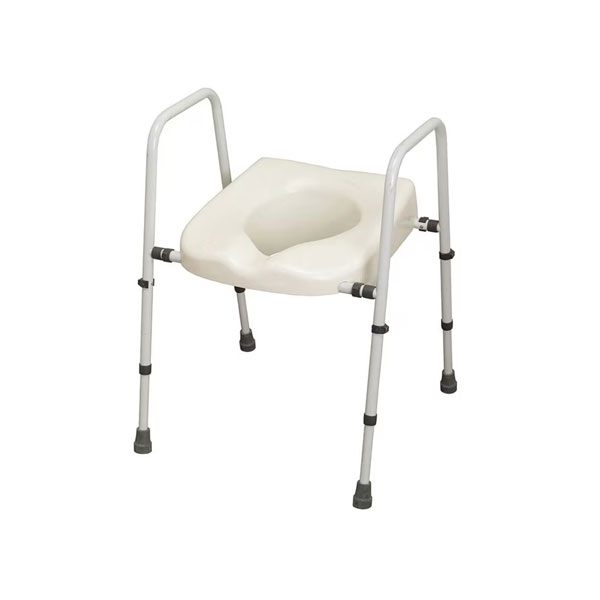 Toilet Frame With Moulded Seat Height Adjustable - Image 3